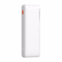 Portatīvais lādētājs Baseus Airpow 10000mAh 20W (balts)