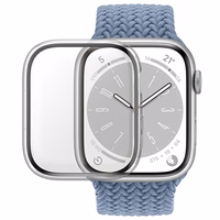 PanzerGlass Pilnīgs korpuss pulkstenim Apple Watch 7 41mm – caurspīdīgs
