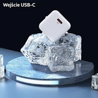 USAMS Tīkla lādētājs 1xUSB-C T45 30W PD3.0 Fast Charging +kabelis U63 USB-C/Lightning melns UXTZH01 (USAMS-UX)