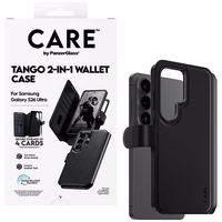 CARE by PanzerGlass Tango 2in1 Wallet maciņš Samsung Galaxy S26 Ultra - melns