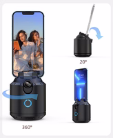 Tālruņa turētājs ar 360° sejas izsekošanu P3 melns