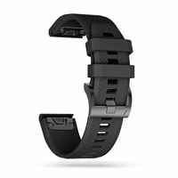 TECH-PROTECT SMOOTH GARMIN FENIX 5 / 6 / 6 PRO / 7 melns