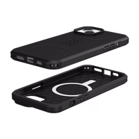 UAG Civilian MagSafe viedtālruņa apvalks priekš iPhone 15 Plus - melns