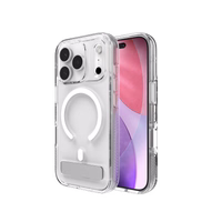 ZAGG Crystal Palace Snap KS Magnētiskais viedtālruņa apvalks iPhone 17 Pro – caurspīdīgs