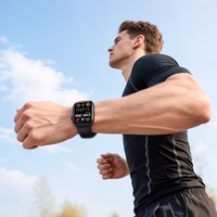 Borofone viedpulkstenis BD14 Plus melns