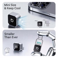 Bezvadu CarPlay/Android Auto adapteris Ottocast Mini Cube melns