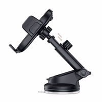 Tech-Protect V7 automašīnas tālruņa turētājs paneļa / gaisa ventilācijas režģim - melns