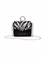 Ideal of Sweden Ava Mini Airpods somiņa Zebra Eclipse