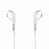 Samsung EHS64AVFWE Vadu austiņas ar mini jack 3,5 mm stereo Hi-Fi (neiepakotas - rezerves iepakojumā) - baltas krāsas