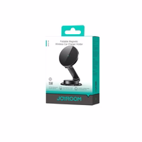 Joyroom JR-ZS408 magnētiskais turētājs ar 15W indukcijas lādētāju automašīnai - melns