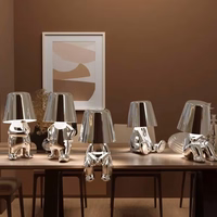 Nakts lampa Silver Man dizains B