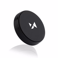 Wozinsky magnētiskais automašīnas paneļa stiprinājums ar pašlīmējošu pamatu melns