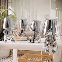 Nakts lampa Silver Man dizains A