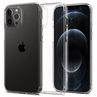Spigen Ultra Hybrid apvalks viedtālrunim iPhone 12 / 12 Pro - Skaidrs