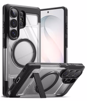 Ringke UX Magnetic MagSafe Maciņš for Samsung Galaxy S26 Ultra - Clear melns