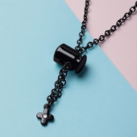 Metāla aproce Xiaomi Mi Band 3 / 4 / 5 / 6 siksniņa - melns