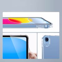 Tech-Protect FlexAir hibrīdais apvalks iPad 10.9” 10 / 2022 / 11” 11 / 2025 - caurspīdīgs