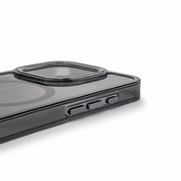 3mk Spīdīgs viedtālruņa apvalks MagSafe saderīgs iPhone 17 - melns