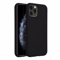 SILICONE viedtālruņa apvalks IPHONE 11 Pro, melns