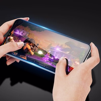 Dux Ducis 9D rūdītais stikls Oppo A17 9H aizsargstikls ar melnu rāmi