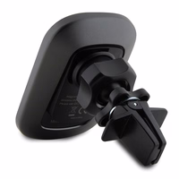 Mercedes MEWCCGSLK 15W indukcijas turētājs ventilācijas atverei/stiklam melns/melns Silver Stars MagSafe