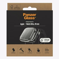 PanzerGlass pilna korpusa apvalks Apple Watch Ultra 49mm - caurspīdīgs