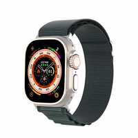 Sporta siksna ar sprādzi Apple Watch 9 / 8 / 7 / 6 / SE / 5 / 4 / 3 / 2 / 1 (41, 40, 38 mm) Dux Ducis siksna GS versija - zaļa