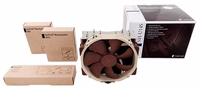 Noctua NH-U14S computer cooling component Processor Cooler 12 cm brūns, Stainless steel