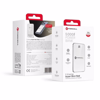 Portatīvais lādētājs saderīgs ar MagSafe Forcell F-Energy SuperSlim F5K8 QC4.0 PD3.0 15W 5000 mAh balta