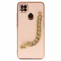 Trend viedtālruņa apvalks Xiaomi Redmi 10A dizains 4 gaiši rozā