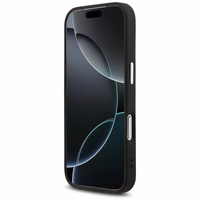 Karl Lagerfeld Choupette Pin Magnētiskais viedtālruņa apvalks iPhone 17 Pro - melns