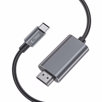 Tech-Protect UltraBoost USB-C / HDMI 4K 60Hz kabelis 2m - melns