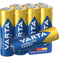 VARTA sārma baterija R6 (AA) Longlife Power, 8 gab.