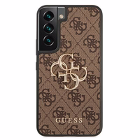 Guess GUHCS22S4GMGBR S901 S22 brūns/brūns cietais apvalks 4G Big Metal Logo