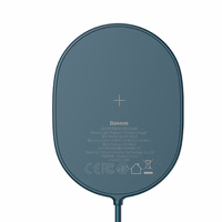 Baseus indukcijas lādētājs LIGHT magnētisks Iphone 12 ar Type C kabeli (WXQJ-03) zils