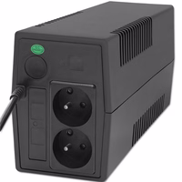 Qoltec 53772 uninterruptible power supply (UPS) Line-Interactive 0.65 kVA 360 W 1 AC outlet(s)
