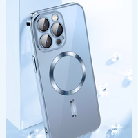 Wozinsky elektroapzeltīts MagSafe viedtālruņa apvalks Samsung Galaxy S24 FE - sudraba