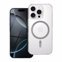 Drop Glue krāsains magnētiskais viedtālruņa apvalks, savietojams ar MagSafe, paredzēts SAMSUNG A16 5G / A16 4G, pelēks