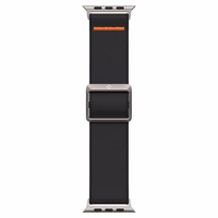 Spigen Fit Lite Ultra siksniņa Apple Watch 4/5/6/7/8/9/SE/Ultra (42/44/45/49 mm) - melns