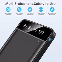 External akumulators Power Bank Reach RR-JP12 10W 20000mAh melns