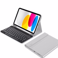 Tech-Protect SC Pen + tastatūras apvalks iPad 10.9" 2022 (10. paaudze) / 11" 2025 (11. paaudze) - pelēks