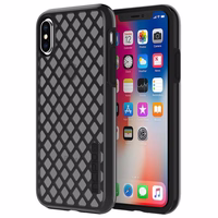 Incipio DualPro sporta - maciņš iPhone X (melns/Smoke)