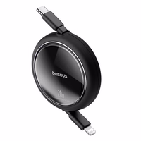 USB kabelis Baseus Free2Pull USB-C uz iP 20W 1m (melns)