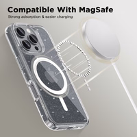 Tech-Protect FlexAir Hybrid Magnētiskais viedtālruņa apvalks iPhone 16 Pro Max - caurspīdīgs