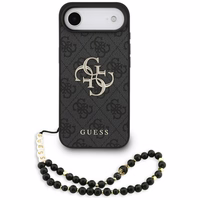 Guess 4G Strap 4G Classic Logo viedtālruņa apvalks iPhone Air - melna
