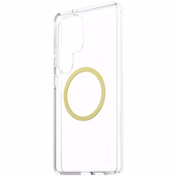 CARE by PanzerGlass Flagship Urban Combat Chardonnay QI viedtālruņa apvalks Samsung Galaxy S25 Ultra - caurspīdīgs