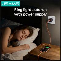 Kabelis USAMS U92 18W USB-C uz USB-A 1.2m melns