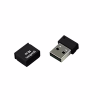 USB zibatmiņa 16GB USB 2.0 UPI2 melna