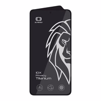 Tempered stikls Tel Protect 10X Privātuma Titanium for Samsung Galaxy S26 Ultra (with fingerprint unlock)