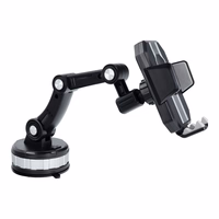 Auto turētājs vējstiklam / paneļim SUPER STRONG ZP-X0566 melns